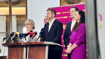 Tisková konference Starostové